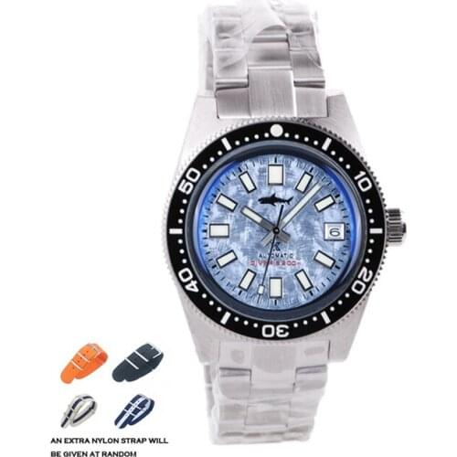 HEIMDALLR Men Diver Watch Mens Automatic Watches 62Mas Mechanical Diving 300M Waterproof C3 Luminous Sapphire NH35 Ceramic Bezel