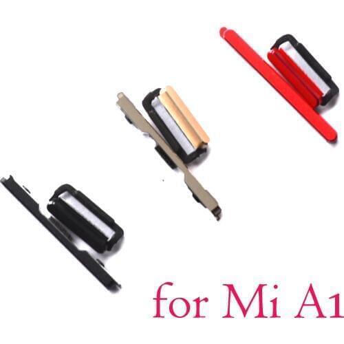Original New Power Volume Button Key Side Button Key for Xiaomi Mi A1