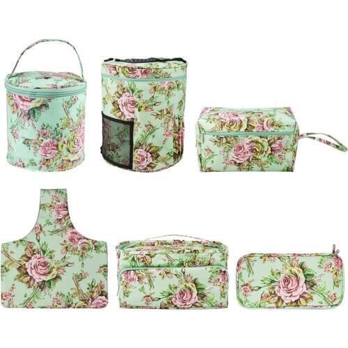 Knitting Needle Storage Bag Knitting Wool Yarn Bag Crochet Sewing Needle Bucket Weave Storage Organizer Dropshipping