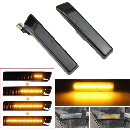 Led Dynamic Turn Signal Light Side Marker Fender Sequential Lamp Blinker For BMW E36 M3 Facelift 1997-1999 X5 E53 1999-2006