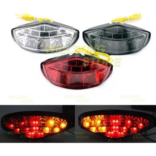 Rear LED Tail Brake Light Blinker Turn Signal Integrated Lamp For DUCATI MONSTER 659 696 795 796 1100/S/EVO Motorcycle Parts