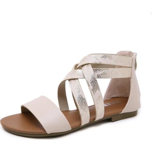 Womens Sandals Retro Women Shoes Casual Flat Platform Ladies Wedges Woman 2021 Casual Sandals Female Plus Size Female