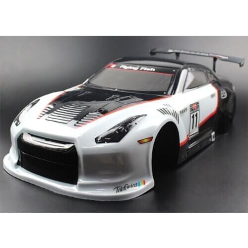 1/10 Hsp 94123 94122 Pvc Simulation Flat Running/Drifting Original Car Shell Ares Gtr 3 Colors Cheapest