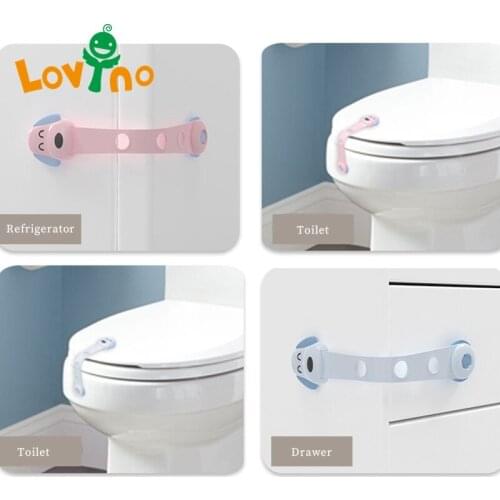 4Pcs/Lot Child Lock Protection for Children babys Safety lock box Kids Safety Plastic Protection Safety home Lock