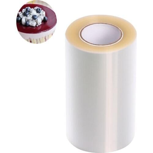 8/10cm*10m Transparent Cake Collar Mousse Surrounding Edge Kitchen Cake Chocolate Candy Baking Surround Film Lining Rings Molds