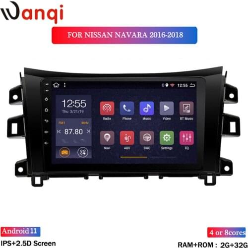 Wan qi 2G RAM 32G ROM 10.1 inch Android 8.1 car multimedia system For Nissan navara NP300 2016-2018 gps navigation