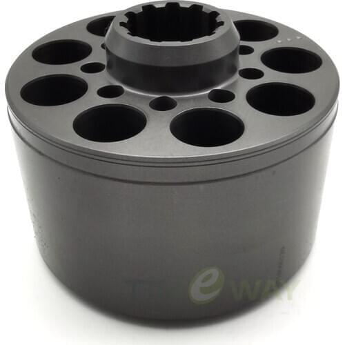 Cylinder Block K3VL80 K5V80 Pump Spare Parts Repair Kawasaki Hydraulic Piston Oil Pump