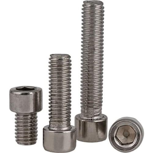 304 stainless steel hexagon screw cup head hexagon smooth screw bolt,2000 in a bag