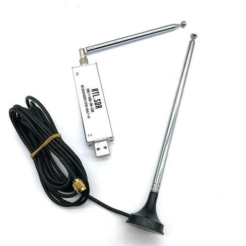 For RTL-SDR Blog RTL SDR V3 R820T2 RTL2832U 1PPM TCXO SMA RTLSDR Software Defined Radio Receiver with Antenna