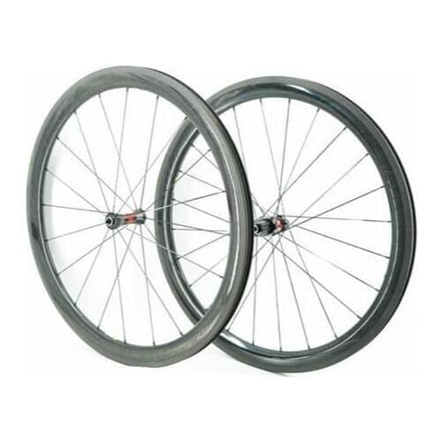 Farsports Kaze Rim Brake DT240S EXP Hub Clincher Tubeless Wheelset 20/24H Carbon Wheels Without Outer Holes