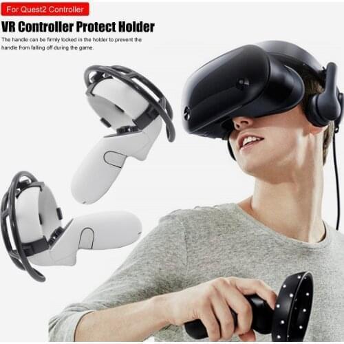 VR Controller Fixer For Oculus Quest 2 VR Headset Handle Bumper Protective Holder For Oculus Quest2 Vr Gamepad Accessories