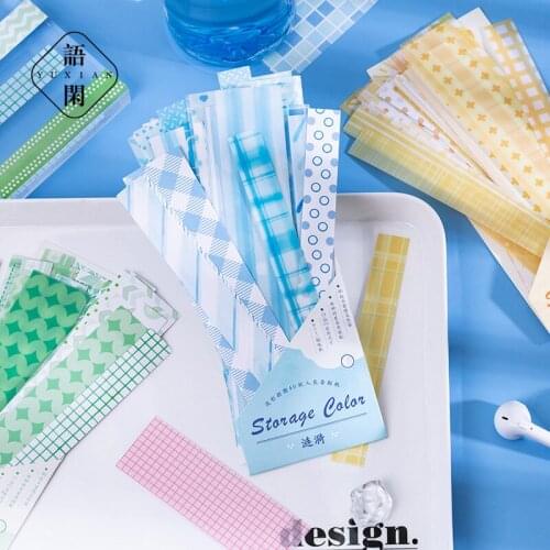 20sets/lot Kawaii Stationery Stickers Light color puzzle series Decorative Mobile Stickers Scrapbooking DIY Craft Stickers