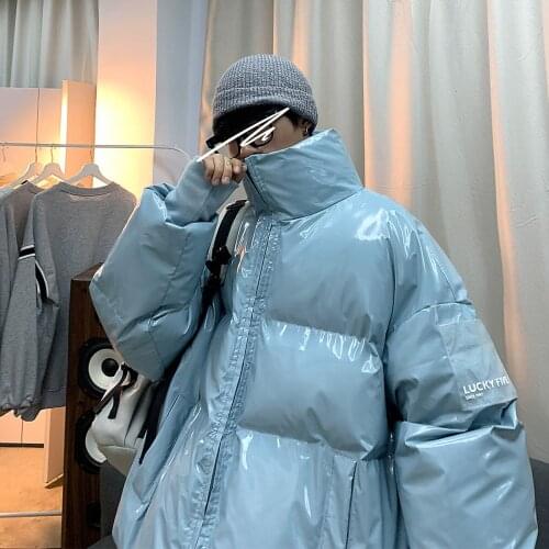 Men Thicken Zipper Mens Jackets 2021 Waterproof Winter Men Parka Casual Oversize Men Warm Korean Streetwear Coat