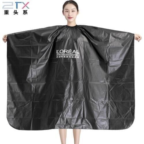 Perm Dyeing Hair Cape Cutting Hair Cloth Waterproof Cloth Salon Home Barber Gown Cape Hairdresser Haircut Accessories