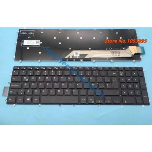 New Latin Spanish keyboard For Dell Inspiron 15 5565 5567 17 5765 5767 Latin Keyboard No Backlit
