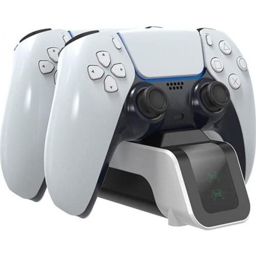 Portable Fast Charging Dock Gamepads Charger for PS5 Controller Game Accessories Games Accessories Gamepad Chargers