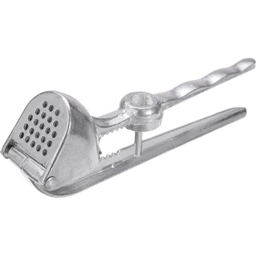 Aluminum Alloy Garlic Press Crusher Manual Ginger Squeezer Masher Handheld Ginger Mincer Kitchen DIY Sauces Making Tool