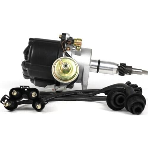 SherryBerg DISTRIBUTOR fit for TOYOTA ELECTRONIC CARBURETTOR ENGINE 2 VAC ADVANCE 1Y 2Y 3Y 4Y 19030-72080