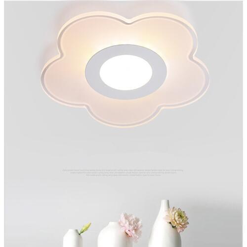 AC 110V / 220V plum-shaped LED ceiling lamp 24W modern acrylic ceiling lamp for living room surface installation corridor lights