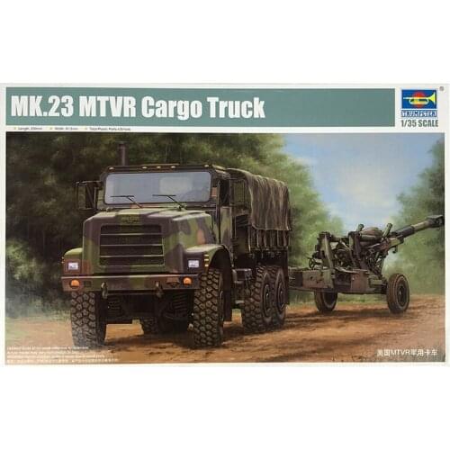 Trumpeter 01011 1/35 Scale US MK.23 MTVR Cargo Truck Armor Car DIY Model Kit TH05661-SMT6