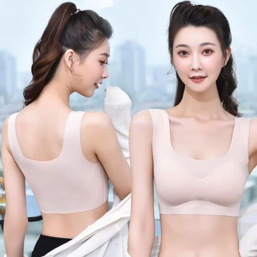 Explosive style of Japanese fashion peace of mind generation seamless underwear one-piece female ice silk beautiful back sports