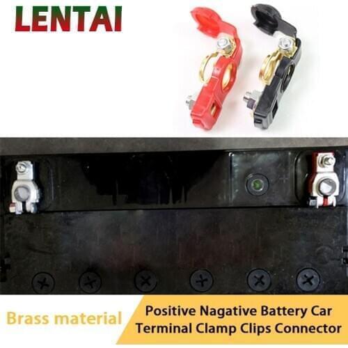 LENTAI For Mercedes benz w204 w203 w211 Volkswagen polo golf 4 Abarth 1Set Car Battery Cut Off Protection Switch Clip Clamp
