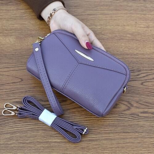 Bag women 2020 summer new fashion all-match lady clutch bag Korean soft surface messenger bag simple casual shell bag girl