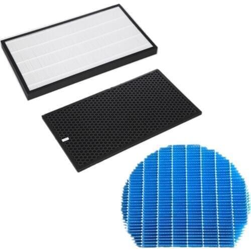 1 Set of Active Carbon Filtrate Humidifying Filtrate for Sharp Air Purifier KC-D50/E50/F50/E40/50TH1-W Humidifier Parts Purify A