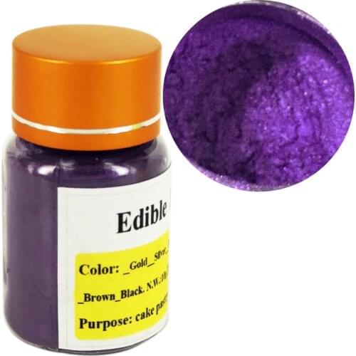 10 Gram Purple Edible Cake Food Powder Coloring To Decorate Chocolate Fondant Decoration Arts food grade Fondant pigment