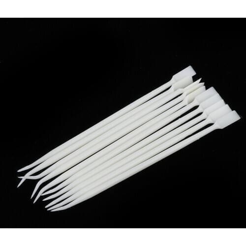 10Pcs Eyelash Perm Stick Disposable Plastic Perming Curling Swabs Glue Applicators