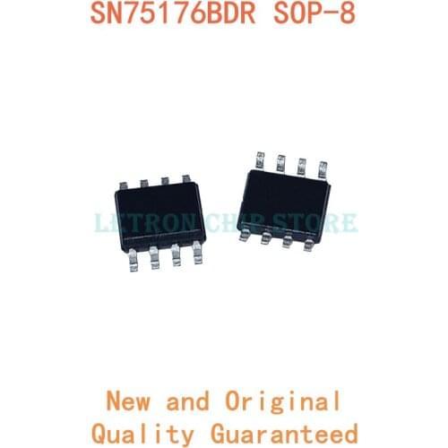 10PCS SN75176BDR SOP8 SN75176B SOP-8 75176B SOP SOIC8 SOIC-8 SMD new and original IC Chipset