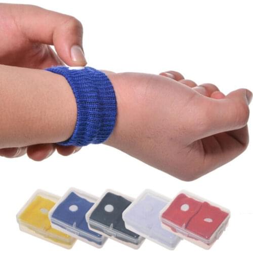 2Pcs Wrist Band Anti Nausea Wrist Support Sports Safety Wristbands Anti-motion Sickness Bracelet Wrist Band Brace