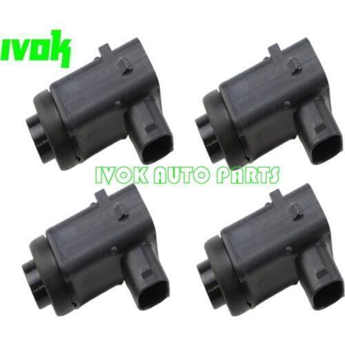 4 Pack Bumper Ultrasonic Parking Sensors For Dodge RAM 1500 Jeep Grand Cherokee Commander 4x2 3.7L 0263003257 5HX08AXRAA
