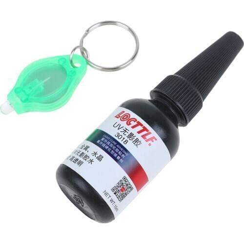 5 Second Fix UV Glue Acrylic metal glue UV Resin Hard Type Ultraviolet Solidify Resin Crafts Clear Adhesive for DIY Jewelry Mold