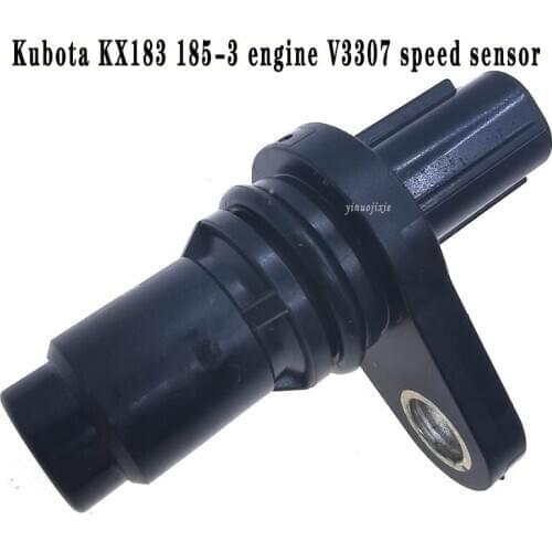 Excavator accessories are suitable for Kubota KX183/185-3 engine V3307 speed sensor