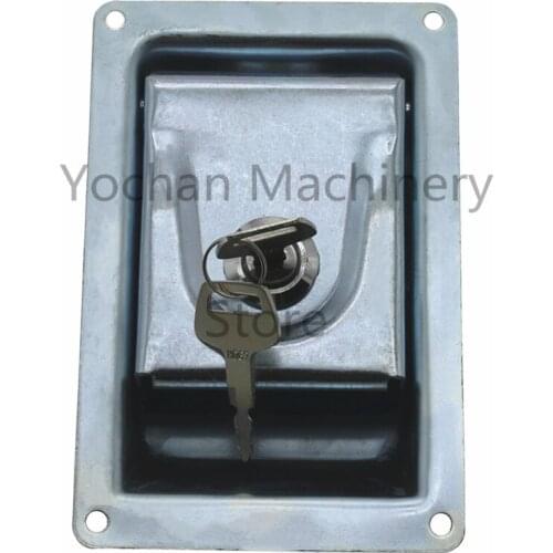 Side Cover Lock Hydraulic Pump Door Lock 74N8-52520 For Hyundai Excavator Fit R215-7 225-7