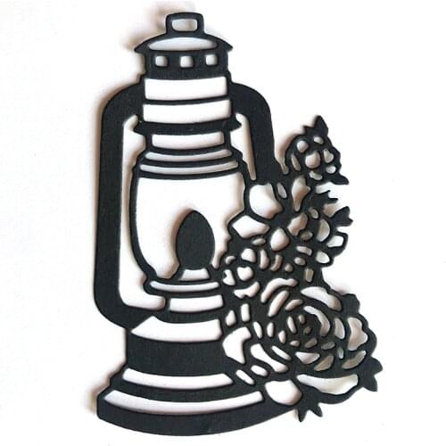 Flower Lantern Metal Cutting Dies Stencils For DIY Scrapbooking Decorative Embossing Handcraft Die Cutting Template