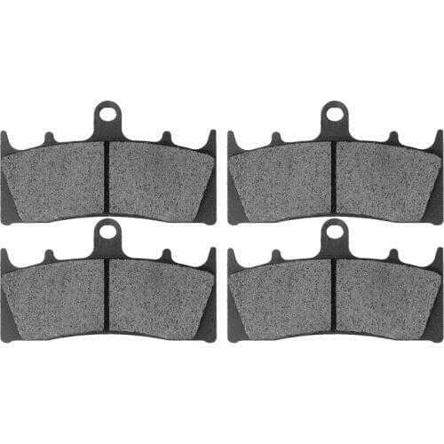 For Kawasaki VN1500 P Vulcan Mean Streak VN1500P 2002 2003 2004 VN1600 B1 Mean Streak 2004 Motorcycle Brake Pads Front L+R