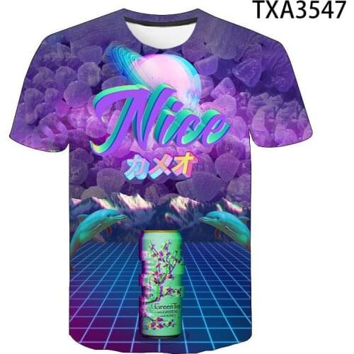 Michelangelo Aesthetic Harajuku T Shirt Women Ullzang Vaporwave T-shirt Vintage 90s Graphic Tshirt Fashion Top Tees Female Anime