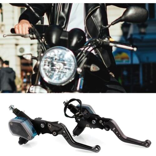Motorcycle Modification Parts Left And Right Brake Pump CNC Hydraulic Clutch Brake Hand Brake Lever Disc Brake Handle