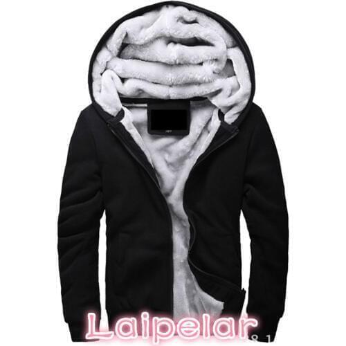 New Jacket Men Thick Overcoat Winter Warm Mens Jackets And Coats Casual Hoodies Solid Homme Brand Clothing 4XL 5XL Laipelar