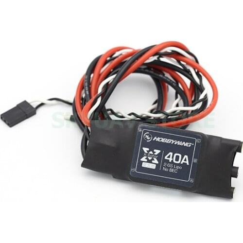 Original Hobbywing Xrotor 40A Brushless ESC 2-6s for RC Airplanes Helicopter