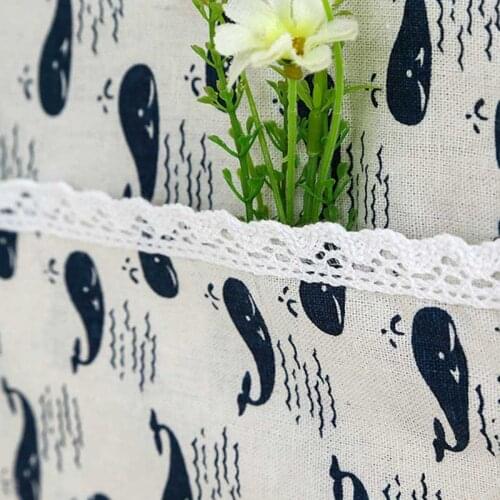 35*95cm Microwave Oven Dustproof Cover With Pockets Cloth Microwaves Protector Covers SDF-SHIP