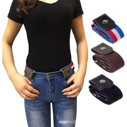 Buckle-Free Waist Belt For Jeans Pants,No Buckle Stretch Elastic Waist Belt For Women/Men,No Hassle Belt DropShipping