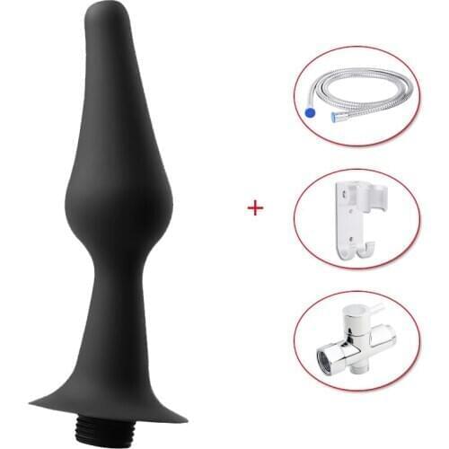 Wetips Silicone Enema Ducha Anaal Dusche Travel Klisma Enema Bidet Shower Cleansing Bidet WC Doucette Enema Dusche Anal Shower