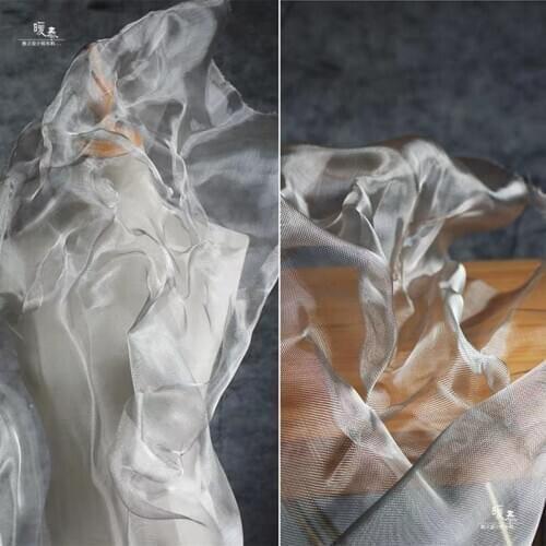 Steel Wire Mesh Cloth Modeling Contour Silver High-Density DIY Background Props Crafts Cake Decor Clothes Designer Fabric