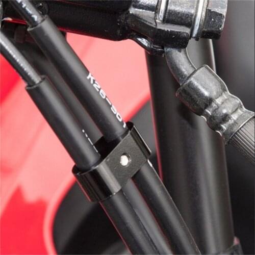 Hot Sale Universal Motorcycle Brake Throttle Cable Clip Clamp Holder Oil Pipe Cable Tube Hose Instrument Tubing Wire Clamp Clip