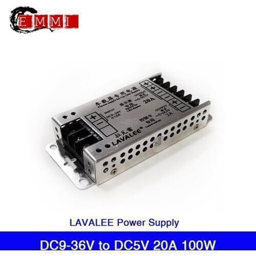 LAVALEE ASD-12D5N20A100DT Input Voltage DC9~36V To DC 5V 20A 100W Vehicle LED Display Power Supply non-isolated