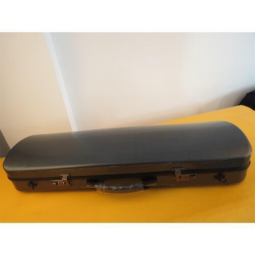 Hard strong violin Case 4/4 Carbon fiber Hard case Light Durable Password lock Strong