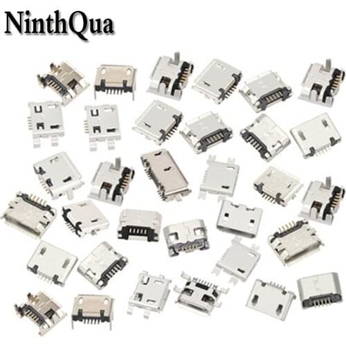 10pcs different models micro USB 2.0 connector USB jack for mobile tabletels speakers etc charging socket